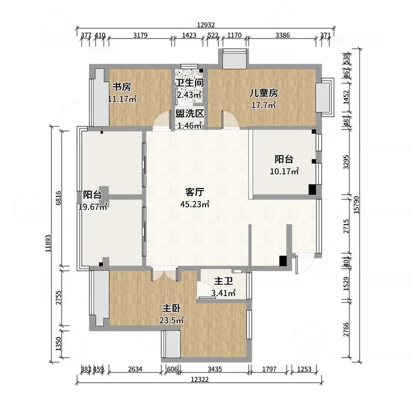 一层户型图