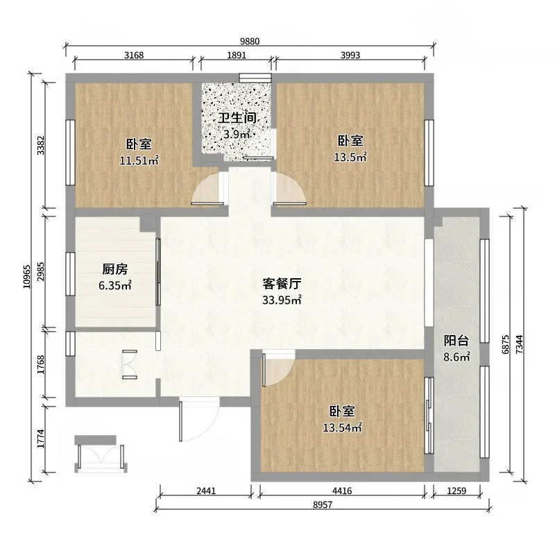 一层户型图