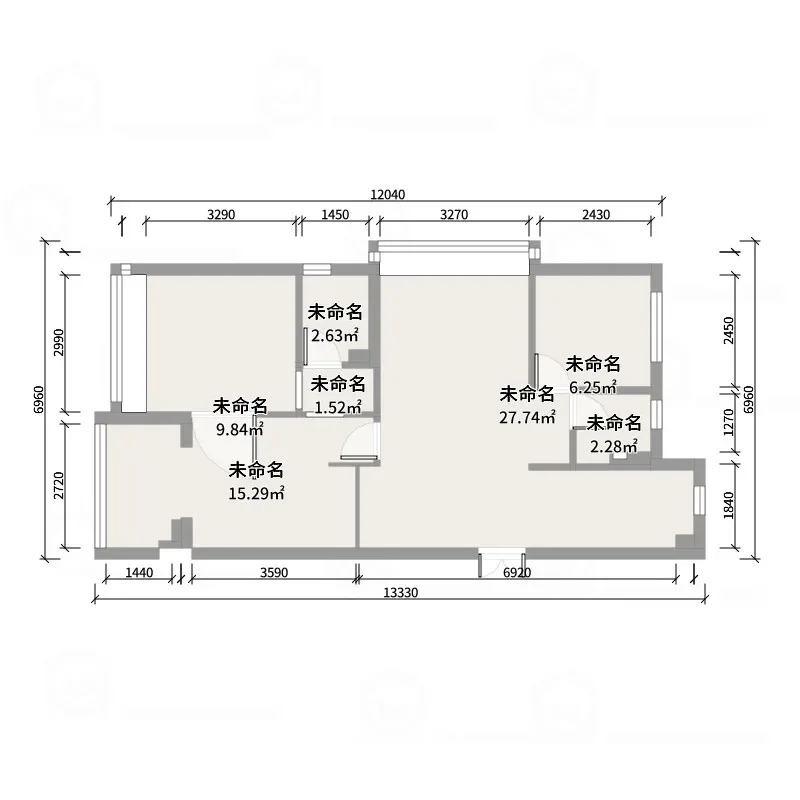 一层户型图