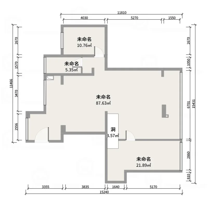 一层户型图